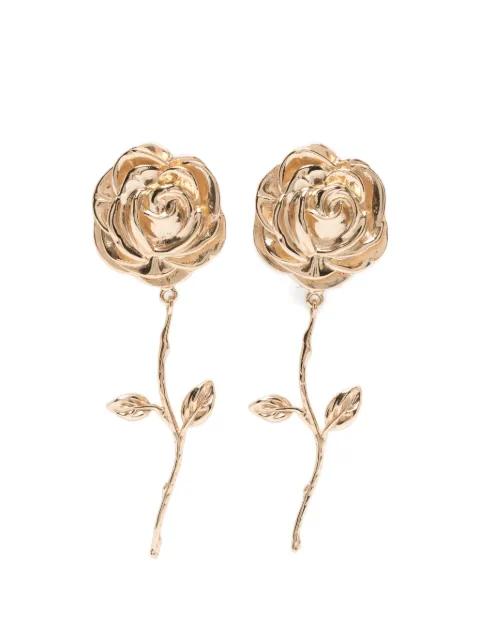 rose earrings by MAGDA BUTRYM