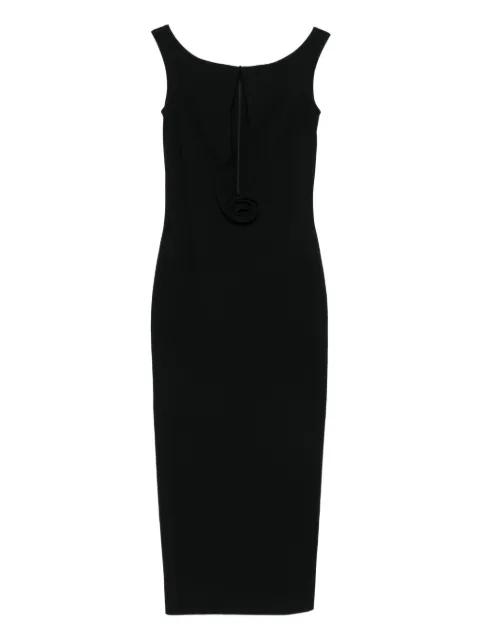 rosette-detail cut-out maxi dress by MAGDA BUTRYM