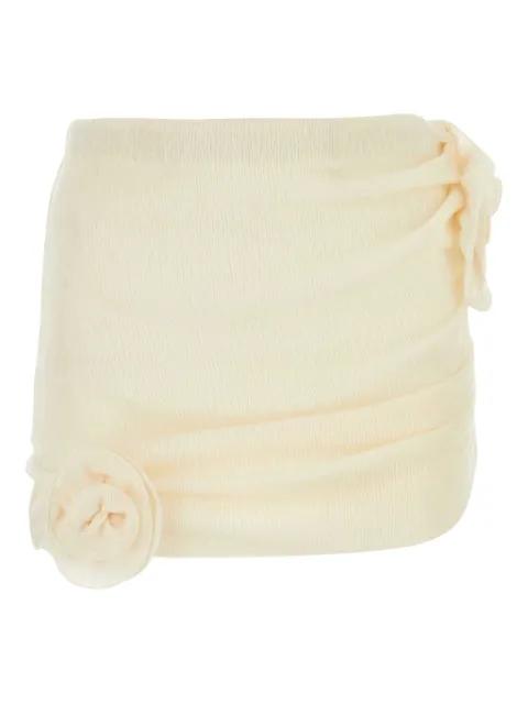 ruched-detail skirt by MAGDA BUTRYM