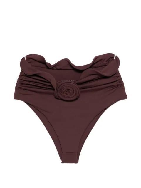 ruffle flower-detail bikini bottom by MAGDA BUTRYM