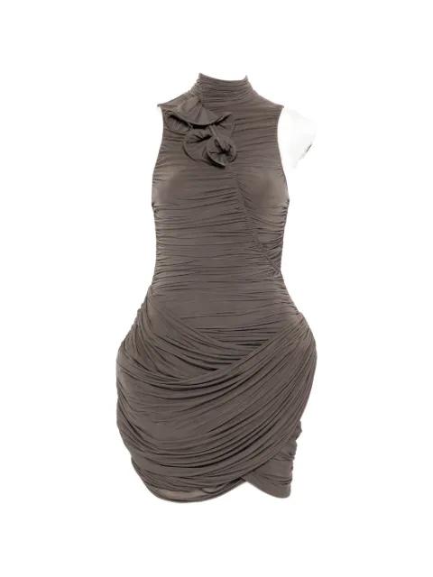 ruffled mini dress by MAGDA BUTRYM