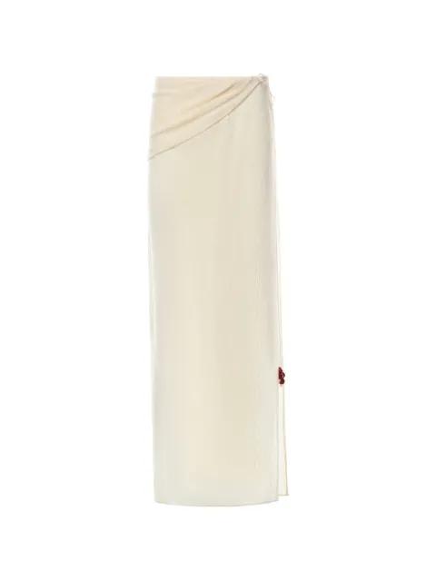 side-slit maxi skirt by MAGDA BUTRYM