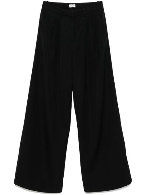 wide-leg wool trousers by MAGDA BUTRYM