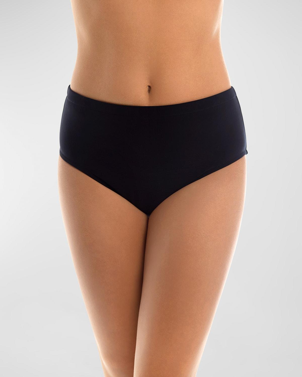 Jersey Classic High-Waist Bikini Briefs by MAGICSUIT