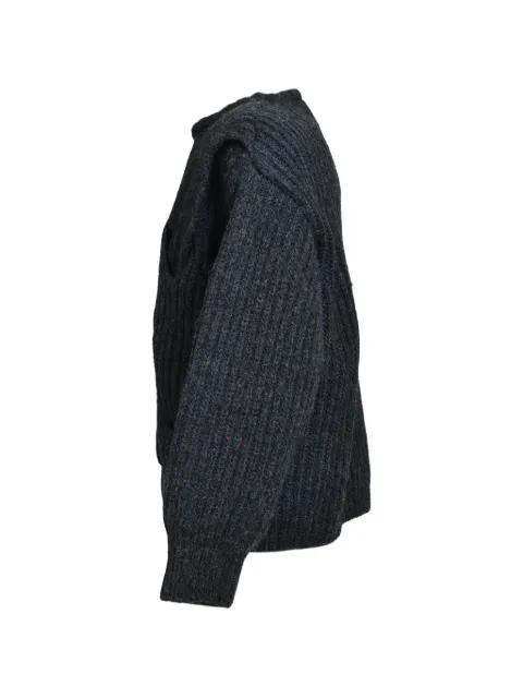 3D cable-knit sweater by MAGLIANO