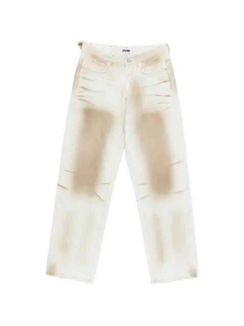 Flattone faded-effect jeans by MAGLIANO