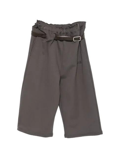 Provincia belted paperbag-waist shorts by MAGLIANO