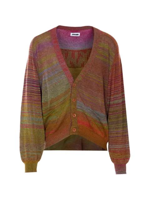 V-neck button cardigan by MAGLIANO