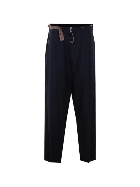 belt pocket trousers by MAGLIANO