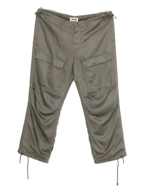 drawstring-ankle cargo trousers by MAGLIANO