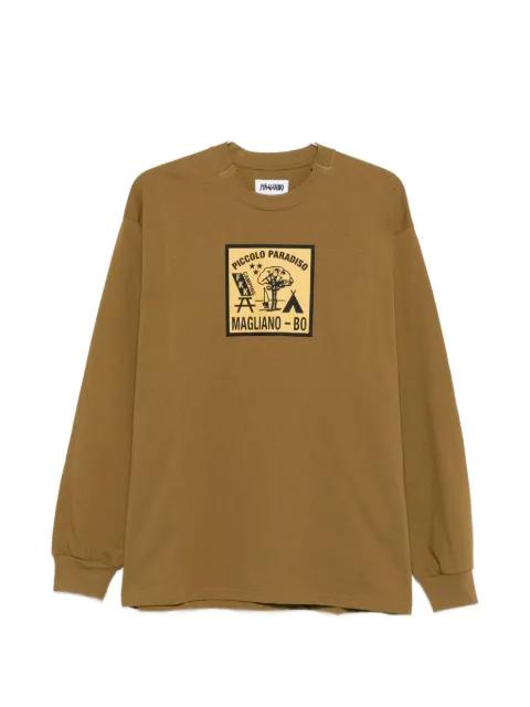 graphic long-sleeve T-shirt by MAGLIANO
