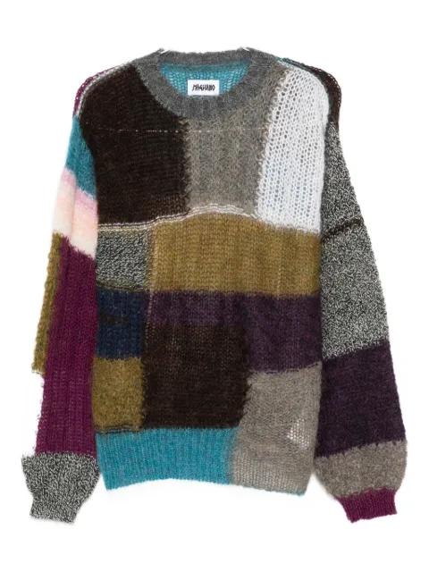 patchwork sweater by MAGLIANO