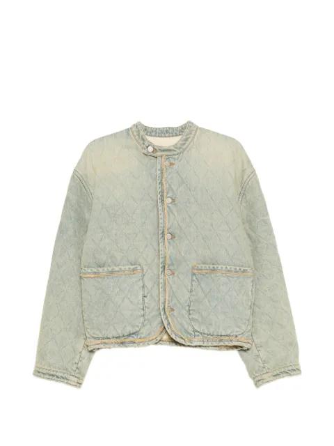 quilted denim jacket by MAGLIANO