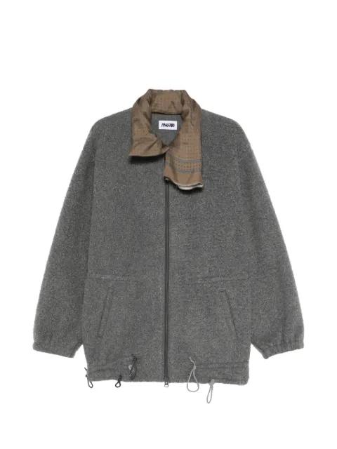 scarf drawstring coat by MAGLIANO