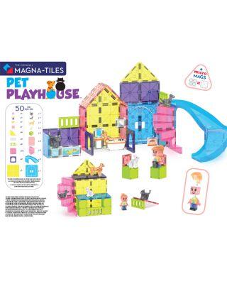 Pet Playhouse Magnetic Construction Set by MAGNA-TILES