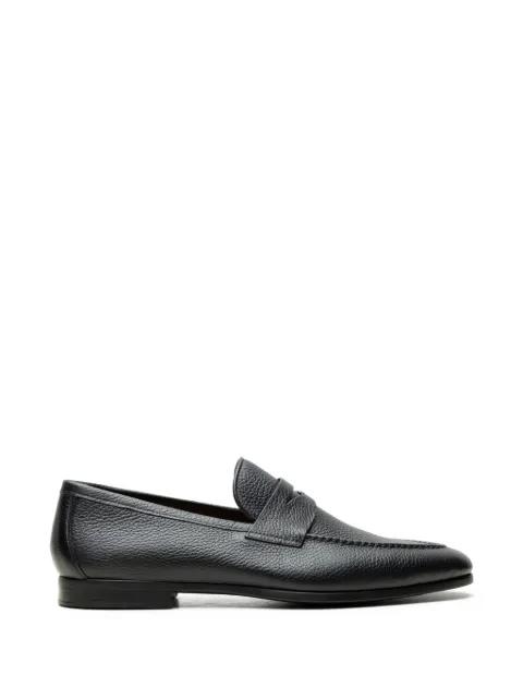 Diezma II pebbled leather loafers by MAGNANNI