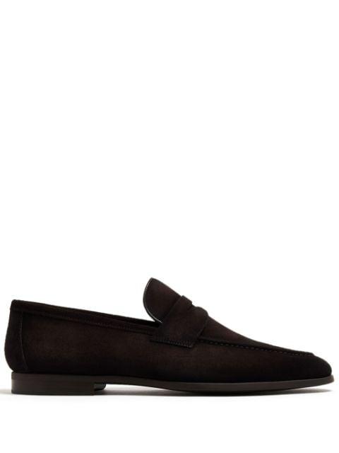 Diezma suede penny loafers by MAGNANNI