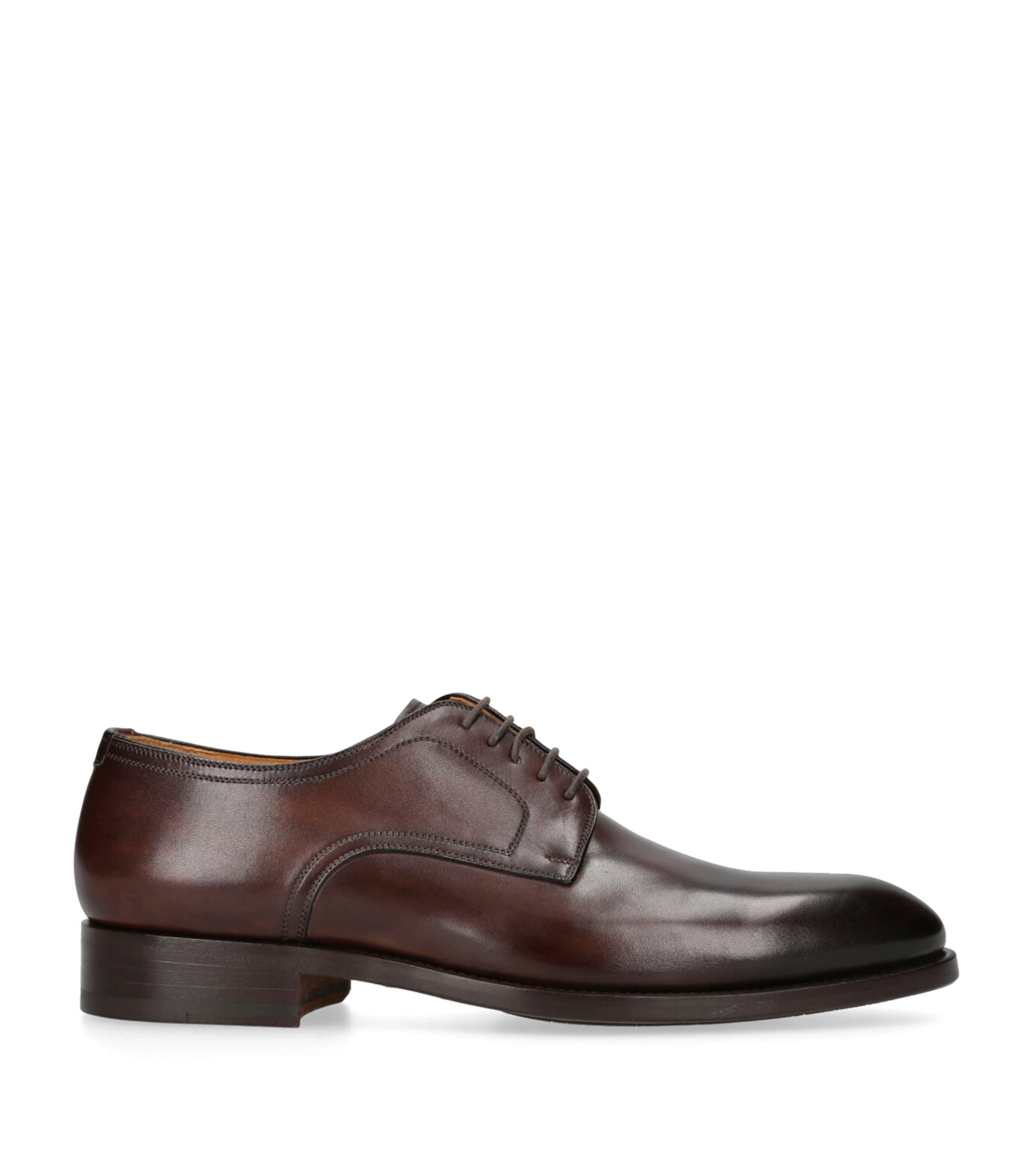 Magnanni Leather Stitch Flex Derby Shoes by MAGNANNI