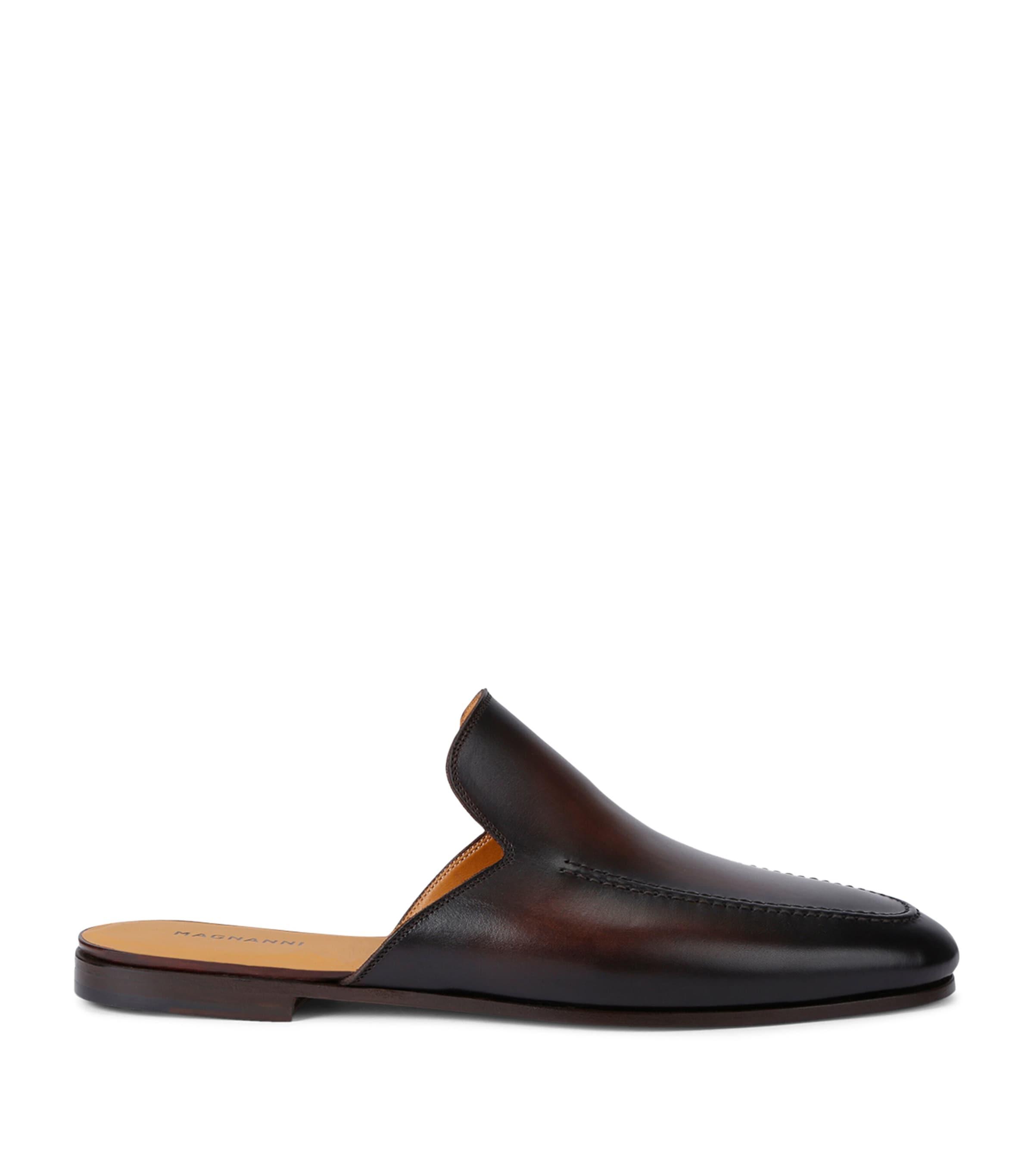 Magnanni Leather Suela Mules by MAGNANNI