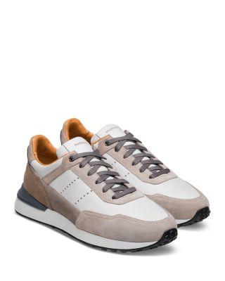 Men's Bravo Bone Suede Sneakers - Exclusive by MAGNANNI