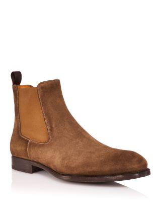 Men's Hanson Suede Chelsea Boots by MAGNANNI