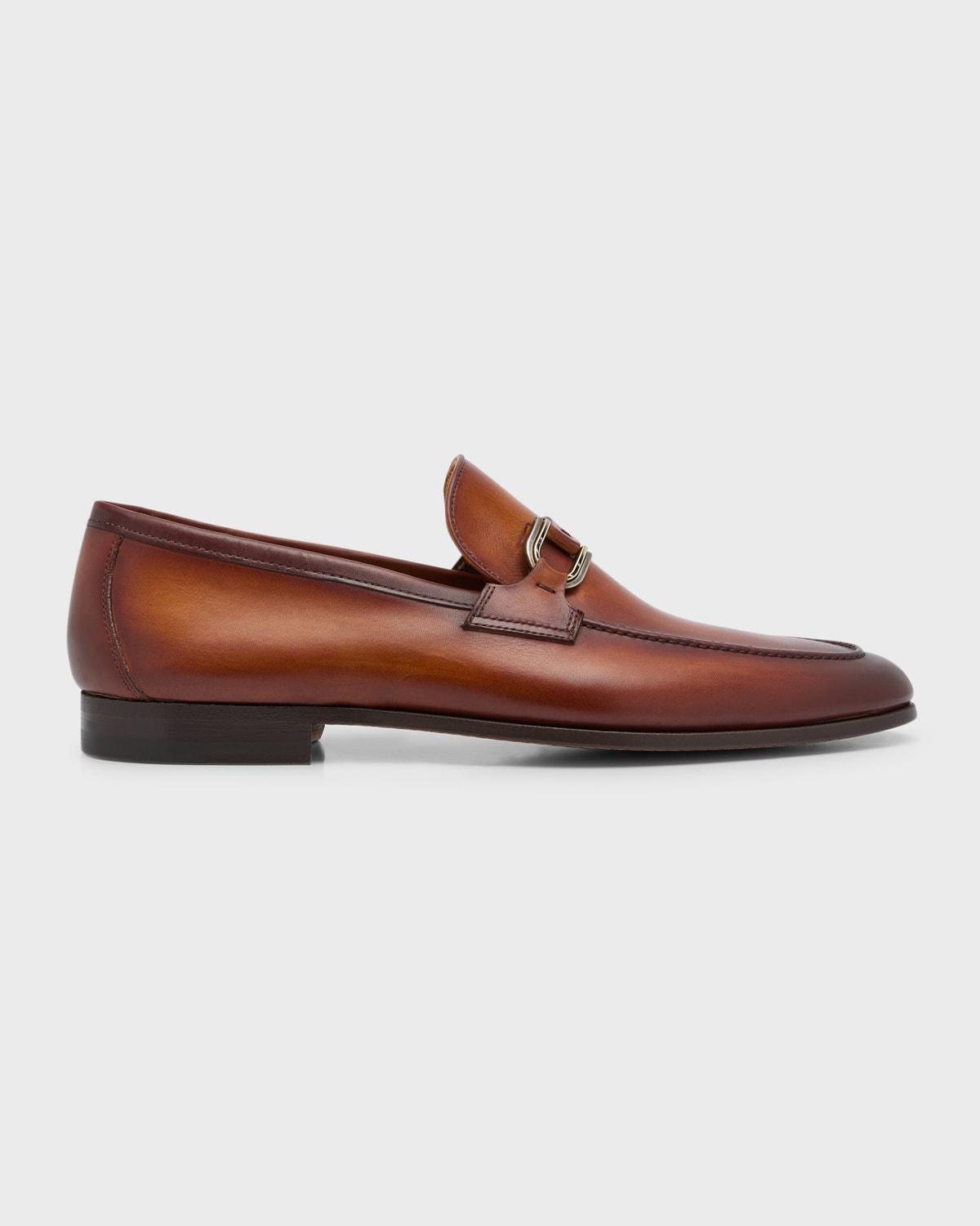 Men's Silvano Apron Toe Bit Loafers by MAGNANNI