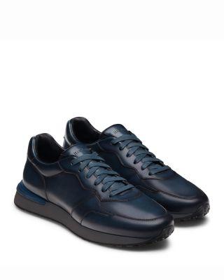 Men's Syros Navy Sneakers by MAGNANNI