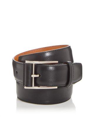 Men's Velaz Leather Belt by MAGNANNI