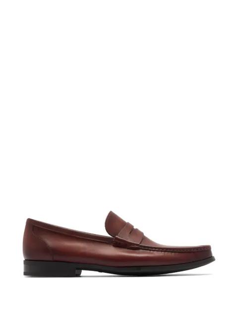 leather penny loafers by MAGNANNI