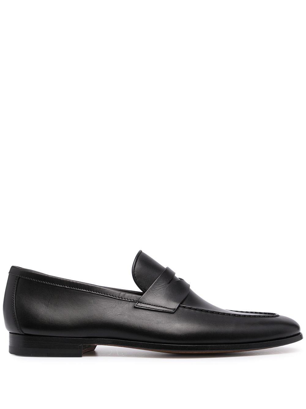 leather penny loafers by MAGNANNI