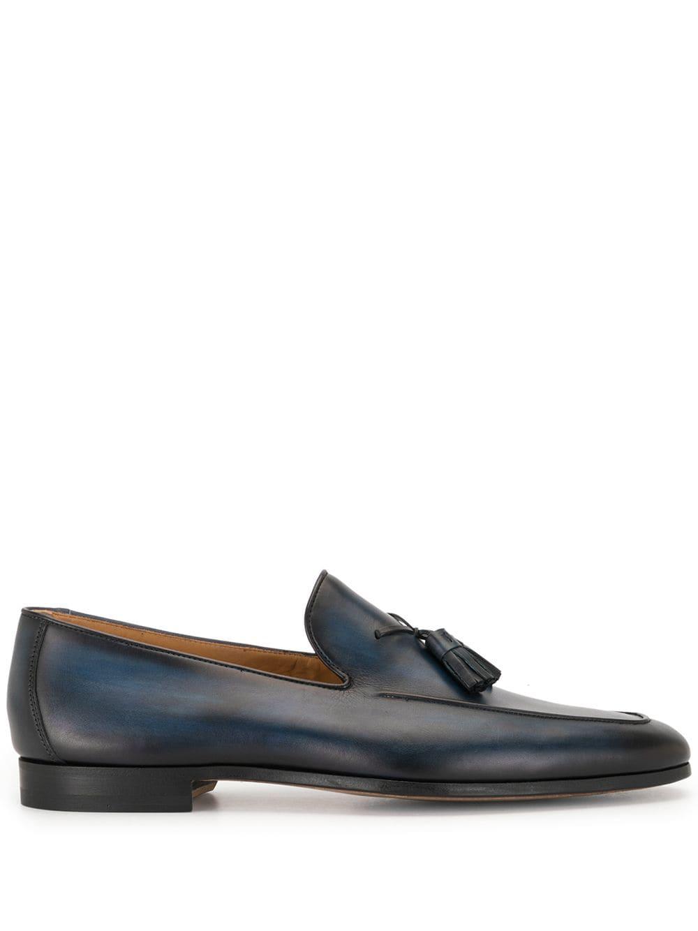tasselled leather loafers by MAGNANNI