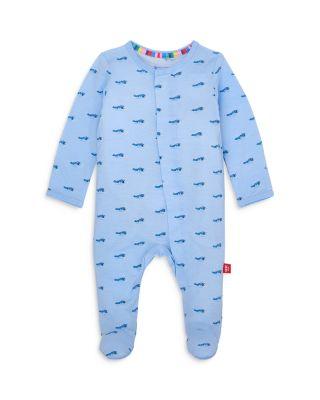 Boys' Baby Got Track Printed Footie One Piece - Baby by MAGNETIC ME Boys' Baby Got Track Printed Footie One Piece - Baby by MAGNETIC ME