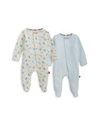 Boys' Cotton Footie Two-Pack Bundle - Baby by MAGNETIC ME
