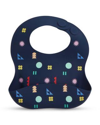 Boys' Geo Print Silicone Bib by MAGNETIC ME