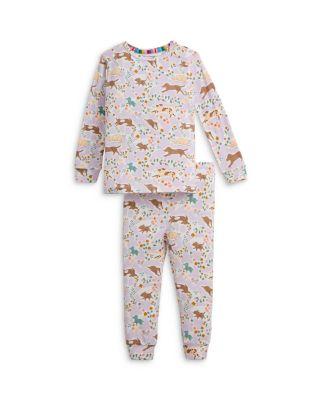 Girls' Best Fur End Long Sleeved Magnetic PJ Set - Little Kid by MAGNETIC ME