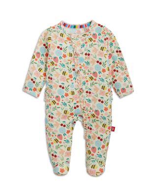Girls' Honey Blossom Magnetic Footie - Baby by MAGNETIC ME