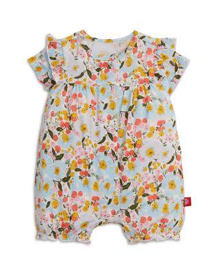 Girls' Seraphina Flutter Sleeve Bubble Romper - Baby by MAGNETIC ME