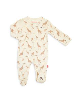 Unisex Cotton Giraffe Footie - Baby by MAGNETIC ME