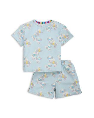 Unisex Gulls Just Wanna Have Fun RightFit™ Magnetic Pajama Set - Little Kid by MAGNETIC ME