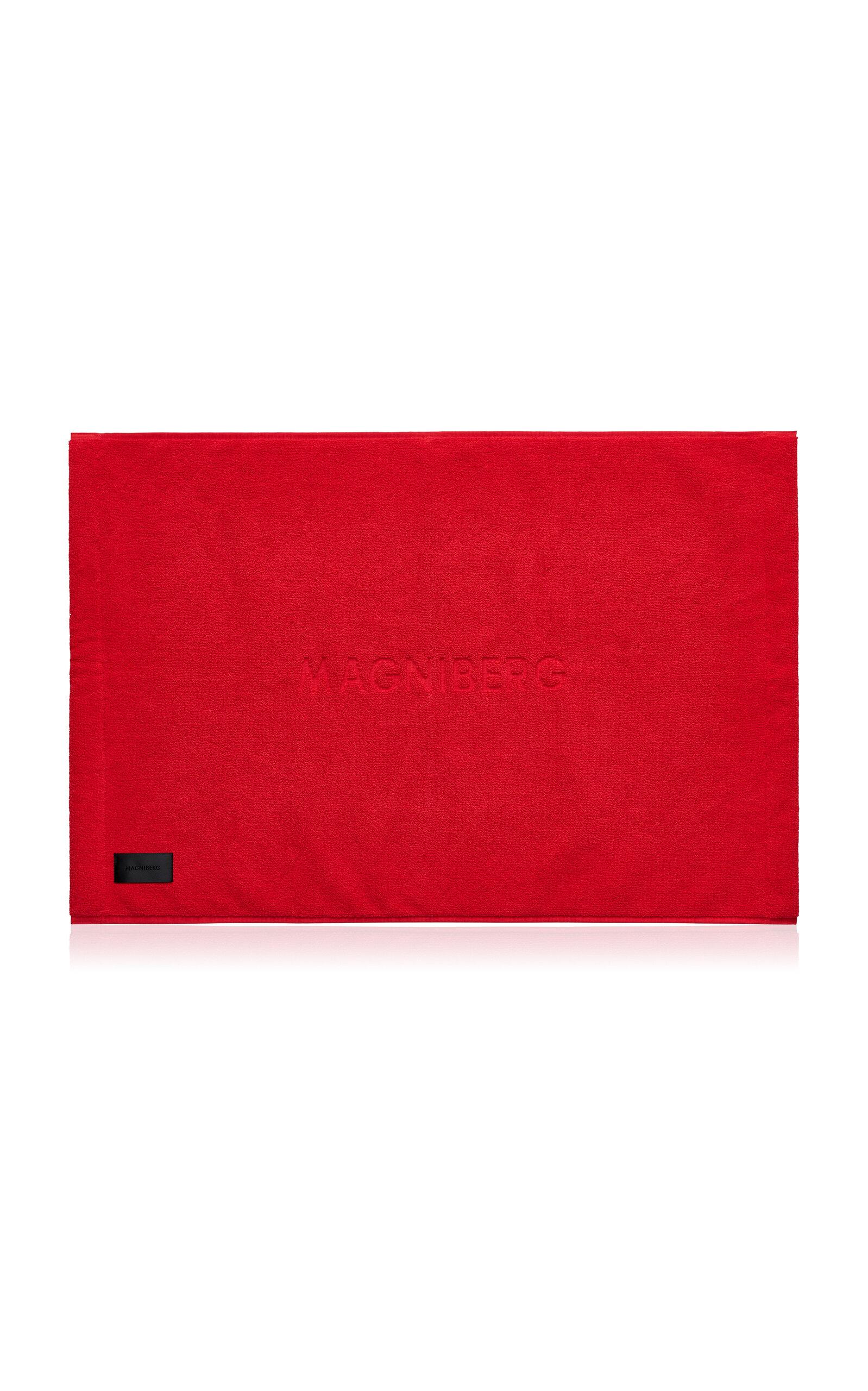 Magniberg - Gelato Cotton Bath Mat - Red - Moda Operandi by MAGNIBERG