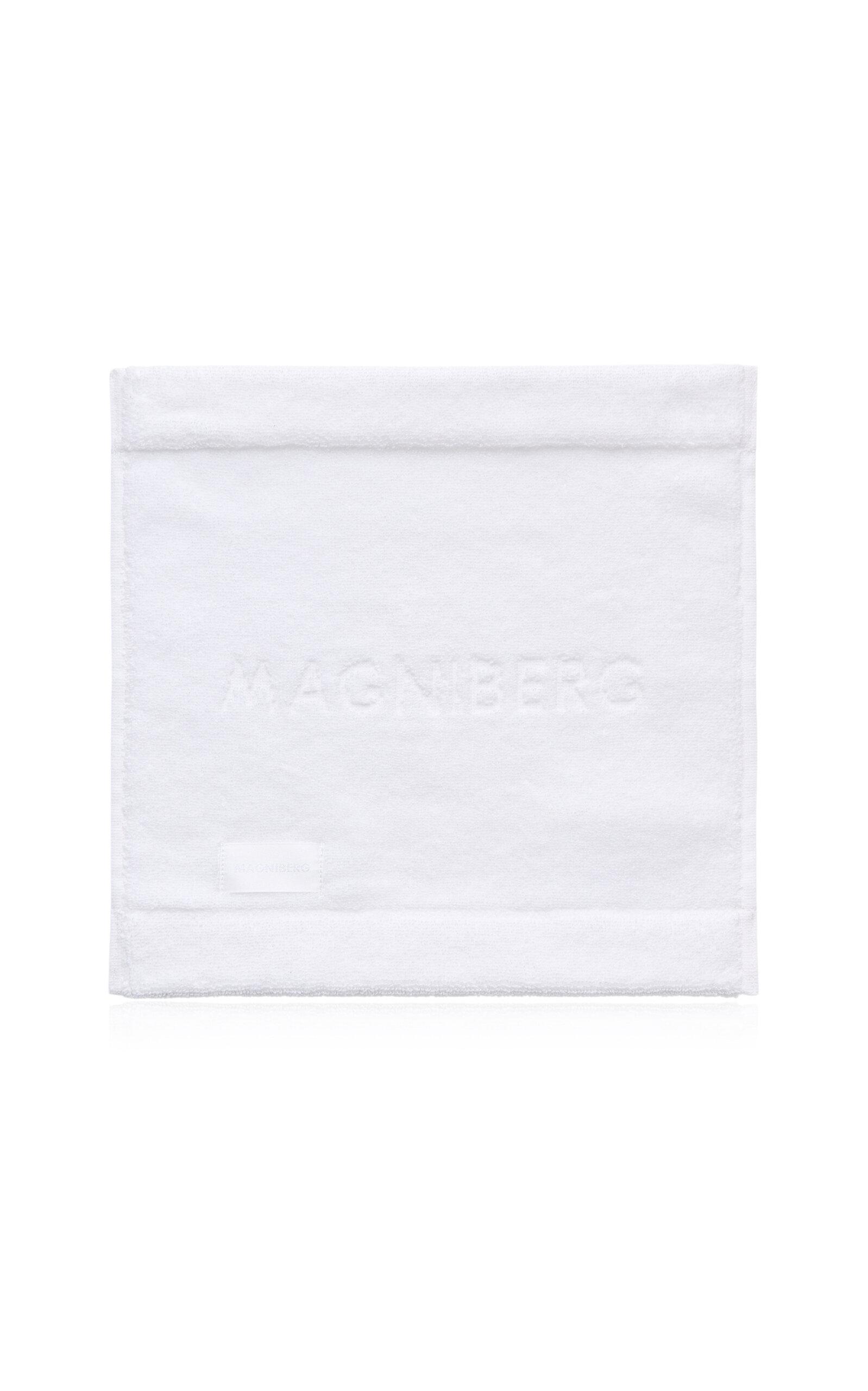 Magniberg - Gelato Cotton Face Cloth - White - Moda Operandi by MAGNIBERG