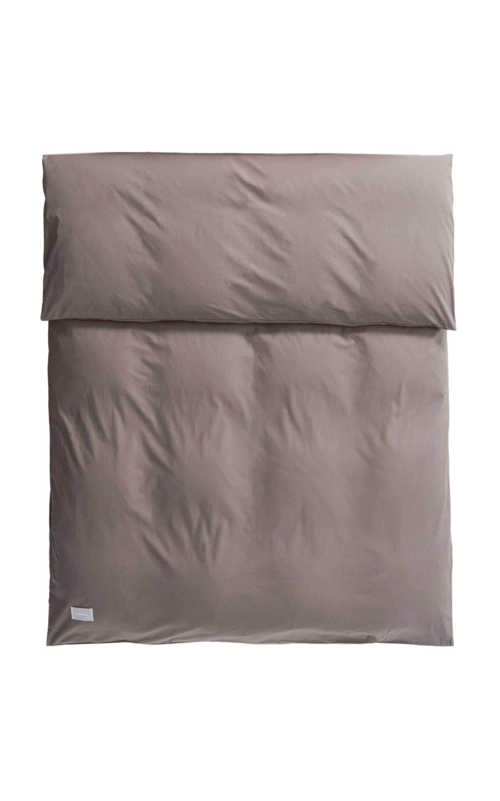 Magniberg - Pure Pima Cotton Duvet Cover - Brown - Moda Operandi by MAGNIBERG