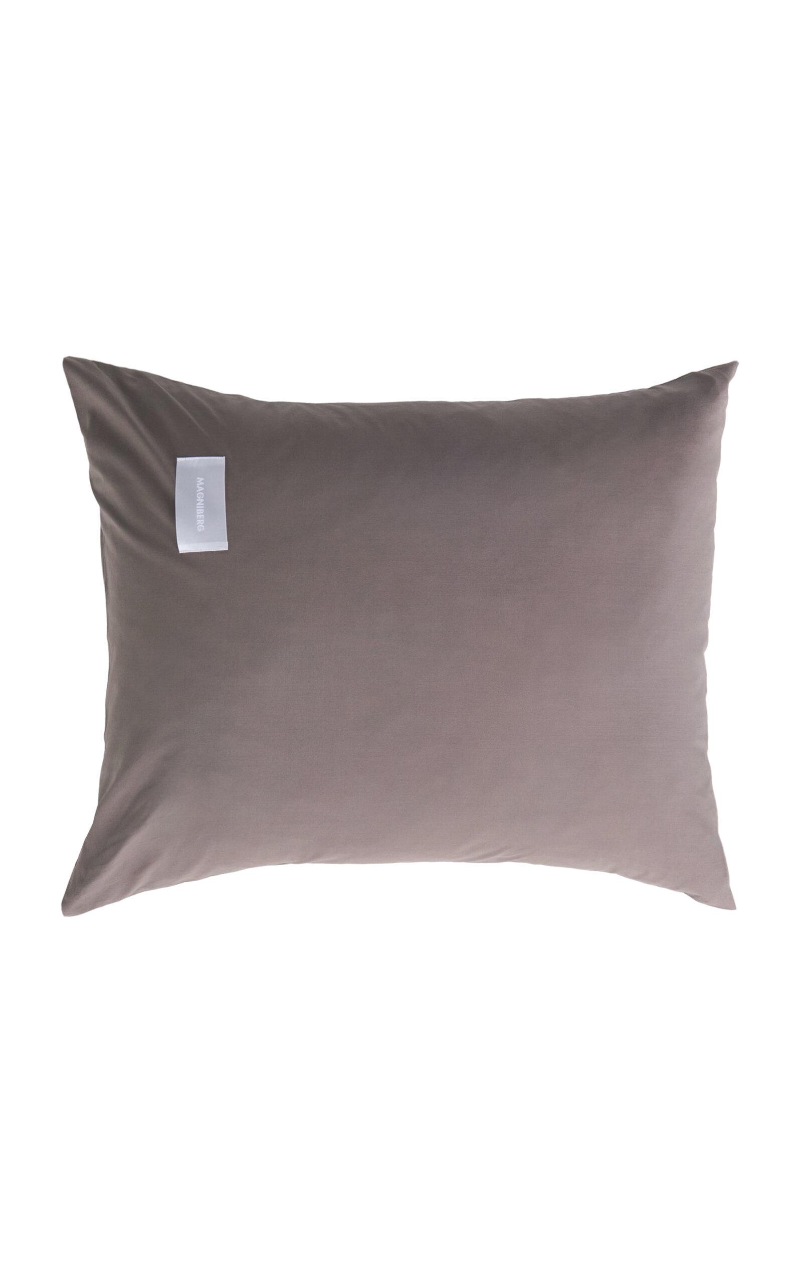 Magniberg - Pure Pima Cotton Pillowcase - Brown - Moda Operandi by MAGNIBERG