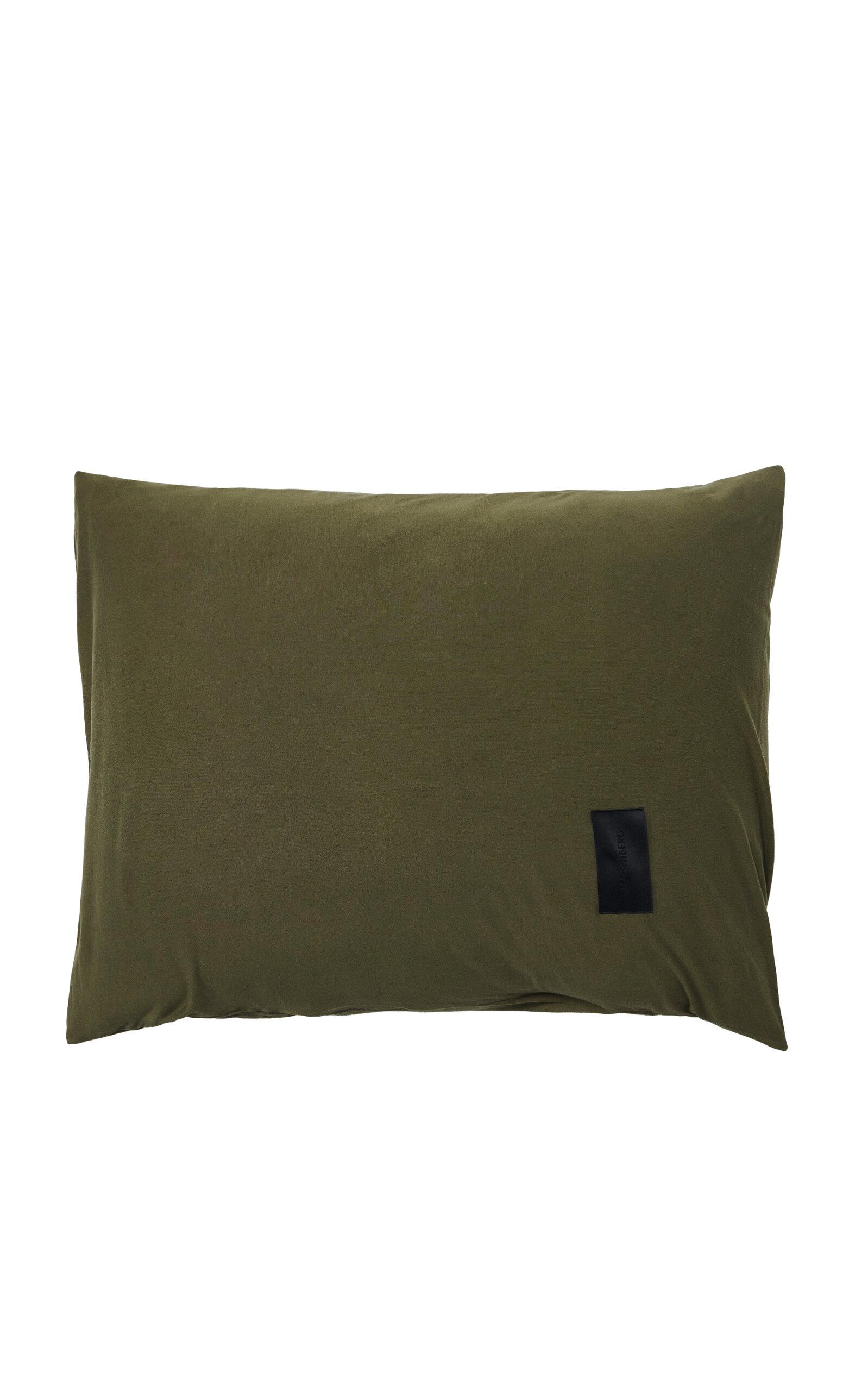 Magniberg - Pure Pima Cotton Pillowcase - Dark Green - Moda Operandi by MAGNIBERG