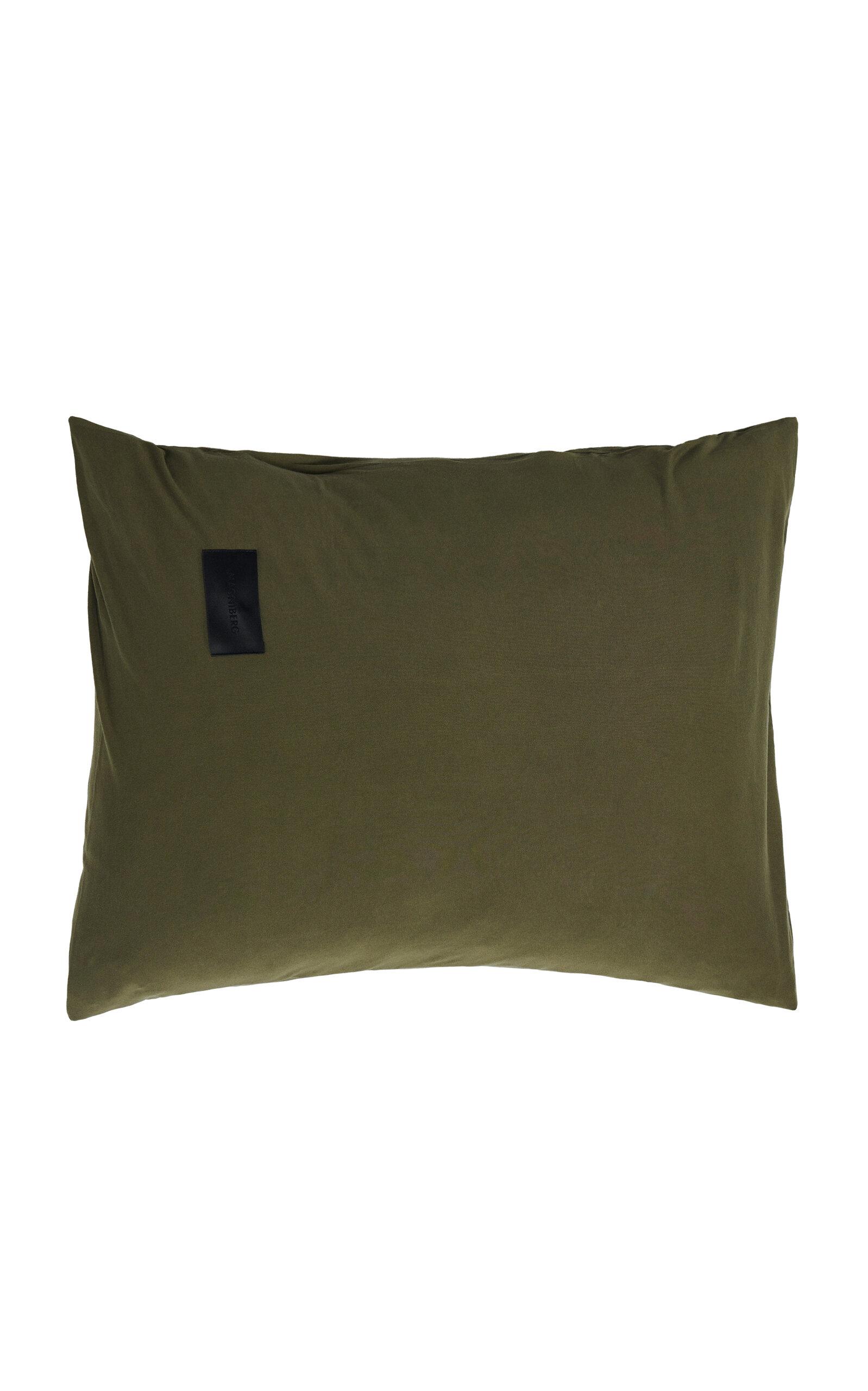 Magniberg - Pure Pima Cotton Pillowcase - Dark Green - Moda Operandi by MAGNIBERG