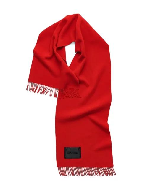 fringed wool scarf by MAGNIBERG