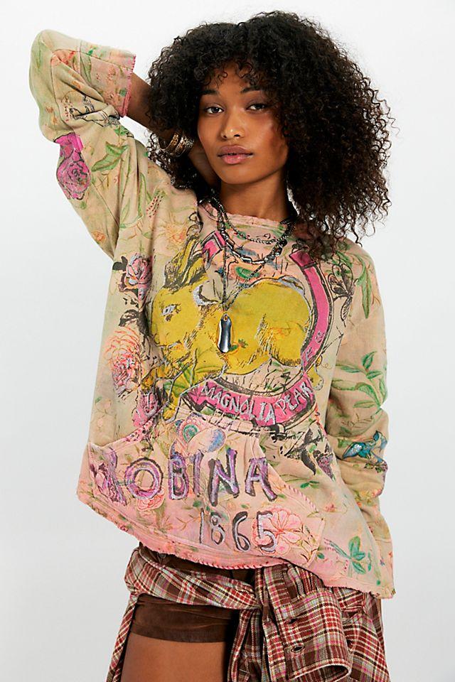 Magnolia Pearl Lucky Anna Marais Sweatshirt by MAGNOLIA PEARL