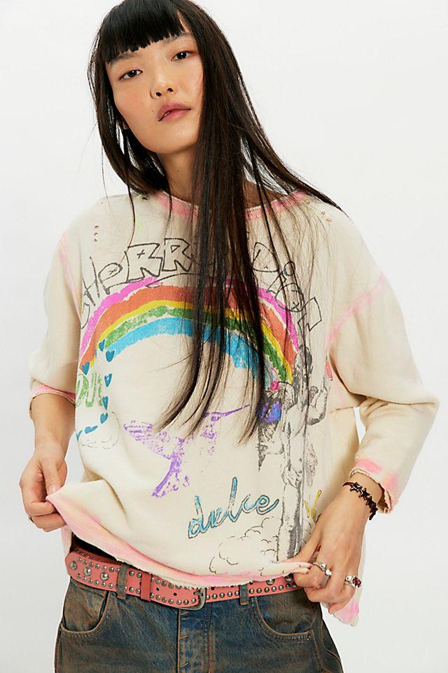 Magnolia Pearl Cherry Riot Hermosa Sweatshirt by MAGNOLIA PEARL | FREE PEOPLE