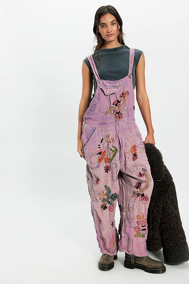 Magnolia Pearl Embroidered Love Overalls by MAGNOLIA PEARL | FREE PEOPLE