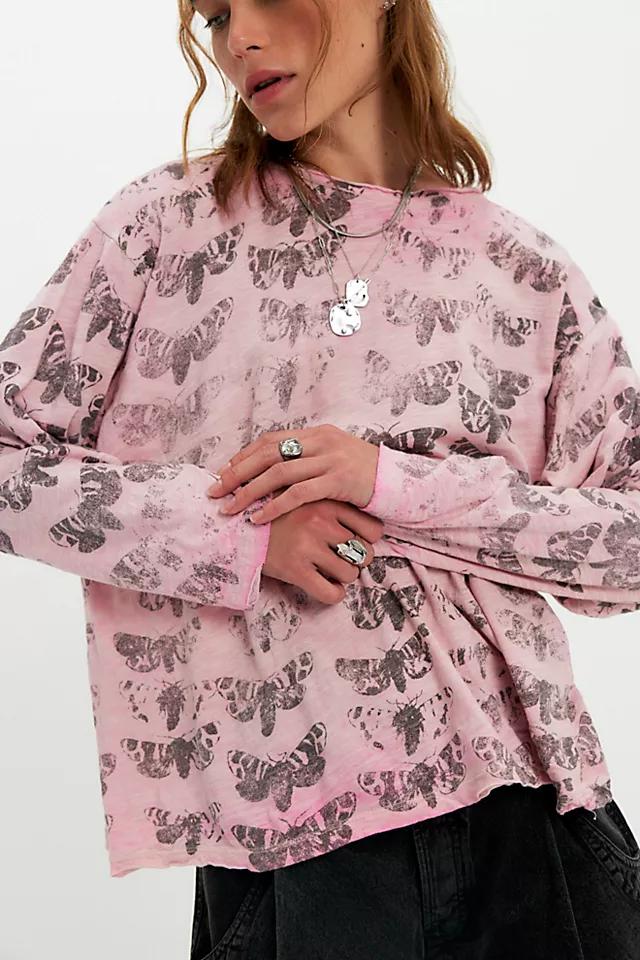 Magnolia Pearl Moth Viggo Long Sleeve Tee by MAGNOLIA PEARL | FREE PEOPLE